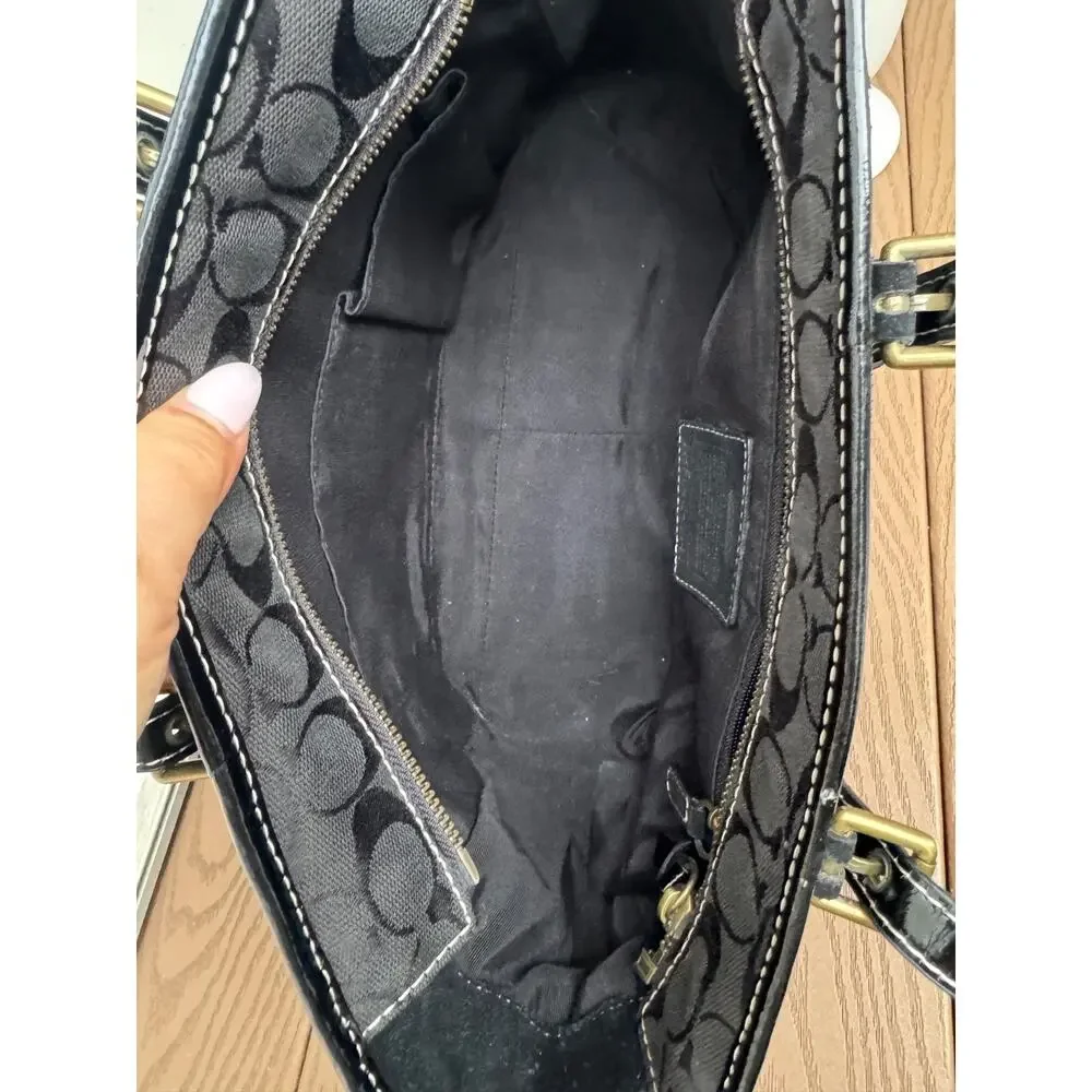 Coach y2k suede